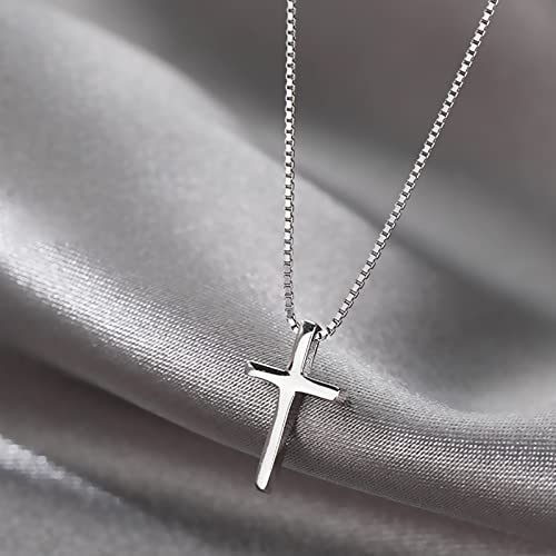 Sterling Silver Cross Necklace for Men and Women | Cross Pendant | Gold Necklaces for Women4