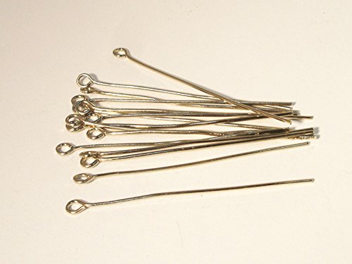 50 spilli con occhielli, - headpins sprayza 45 mm
