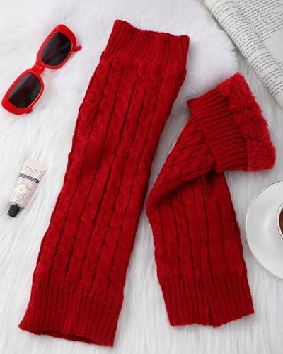 Image of Shihanee Fleece Leg Warmers Women