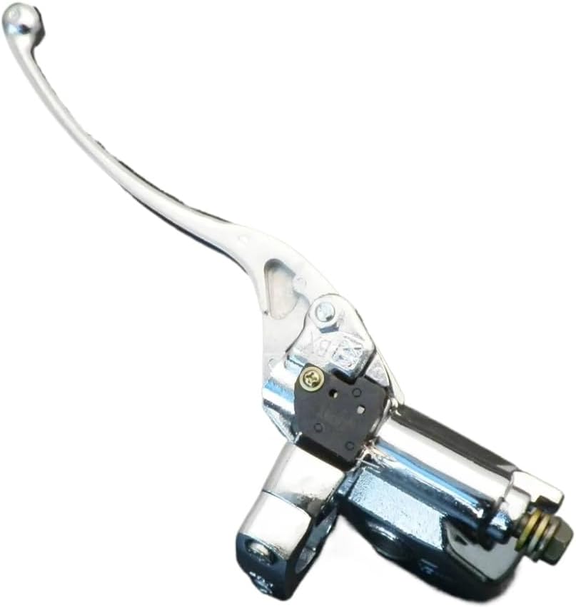Scooter Front Right Master Cylinder Brake Lever with 10mm Thread Mirror Hole Compatible with GY6 Roketa 150CC 125CC Bello Retro