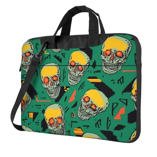 Bolso para laptop 15.6 pulgadas con diseño Cool Skulls miniatura 1