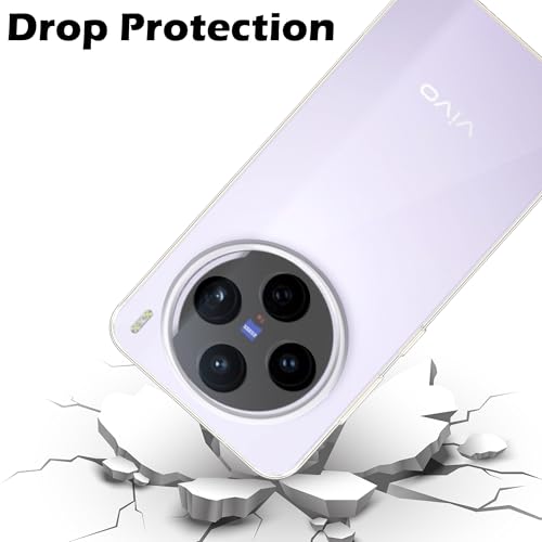 Image of Amazon Brand - Solimo for Vivo X200T 5G Premium Transparent Soft Silicon Crystal Clear Back Cover [Transparent]