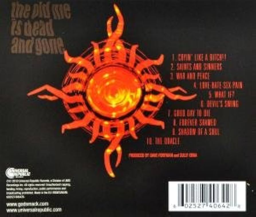 【サイン】Godsmack 「The Oracle」 Godsmack – The Oracle – 2 x Vinyl (Orange Swirl, Limited