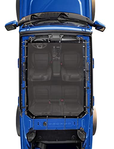 sukemichi Sunshade for Ford Bronco, Full Length Mesh Sun Shade Bikini Top Cover for Ford Bronco...