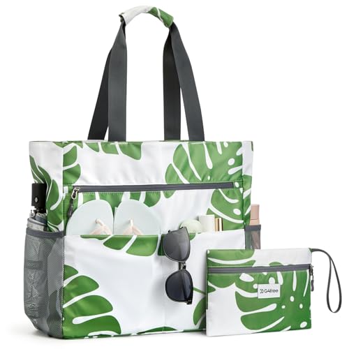 Image of G4Free Beach Bag, Waterproof Sandproof Beach Tote Bag, Large Capacity Foldable for Women