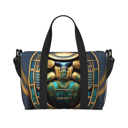 Sac de voyage mixte scarabée égyptien imperméable et léger