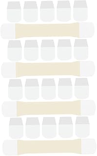 Sewroro 4 Pçs Adesivos De Levantamento De Pescoço Remendos De Levantamento De Pescoço Fitas De Aperto De De Pescoço Fita De Levantamento De Pescoço Para Rugas No Pescoço Fita