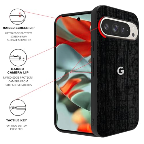 Image of RIGGEAR Sleek Back Cover Case Compatible with Google Pixel 9 Pro XL (TPU+PC | Dragon)