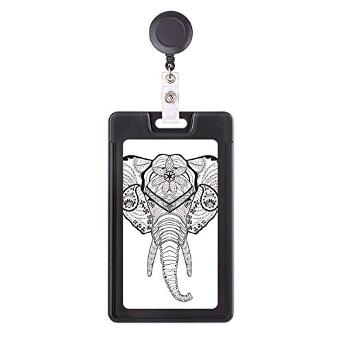 Porte-badge rétractable éléphant pour ne plus perdre sa carte d'accès
