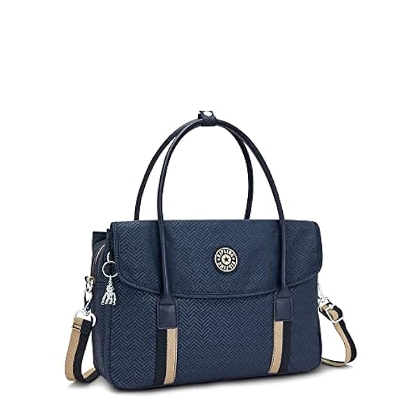 Kipling SUPERWORKER S, Bolso para Portátil 13", Correa de Hombro Desmontable, 38 cm, 13 L, Endless Bl Emb