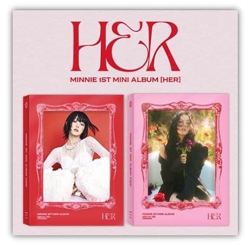 MINNIE - 1ST MINI ALBUM [ HER ] 韓国盤 (ランダム1種)