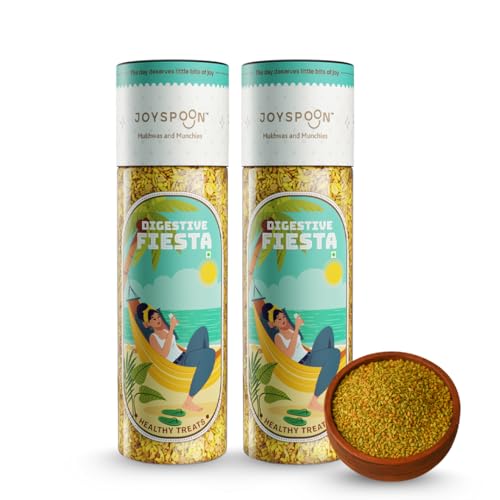 Image of JoySpoon Digestive Fiesta Mukhwas 200g Digestive Mouth Freshener Healthy Mukhwaas, Pack of 2