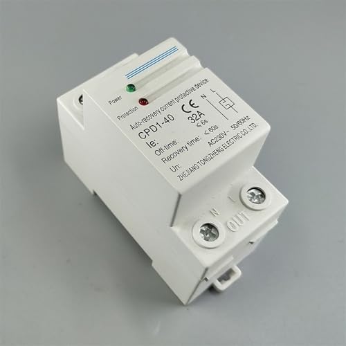 Protector reconexión automática 32A 230V con limitador corriente