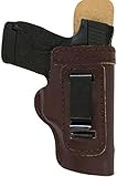Custom Made Hand FIT Leather Holster Mahogany RH Right IWB w/SG Chiappa Rhino 4'
