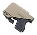 FDO Industries -Formerly Fierce Defender- IWB Kydex Holster Compatible with Glock 43 w/ TLR6 The Paladin Series -Made in USA- (Flat Dark Earth)