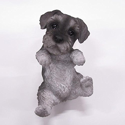 東洋石創 アニマルオブジェ ドッグオーナメント シュナウザー 14205