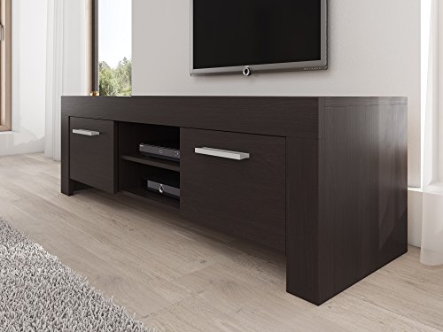 Meuble TV Armoire Support Rome Wengé 160 cm