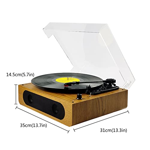 Lecteur Vinyles, Tourne Disque Vinyle Platine Vinyle Bluetooth Haut-Parleur sans Fil Bluetooth Cache-PoussièRe… - Les Beatles, Paul McCartney, John Lennon, RIngo Starr, George Harrison Lecteur Vinyles, Tourne Disque Vinyle Platine Vinyle Bluetooth Haut-Parleur sans Fil Bluetooth Cache-PoussièRe… – Image 3