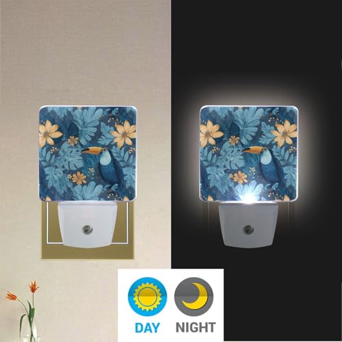 Lámpara nocturna Aslsiy con sensor crepuscular LED miniatura 5