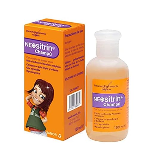 Neositrin Champú para eliminar restos del tratamiento antipiojos 100ml