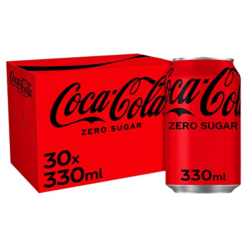 Coca Cola Zero Sugar Multipack Cans - Pack of 30 x 330ml
