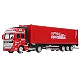 portacontainer [Sicuro e adatto a tutte le età] Progettato per bambini dai 3 anni o più, questo giocattolo soddisfa gli standard di sicurezza e offre ore di divertimento. i bordi lisci e i materiali senza materiali garantiscono un gioco senza preoccupazioni. Che si tratti di compleanni, vacanze o per divertirsi, questo modello di camion è un successo per bambini e collezionisti.