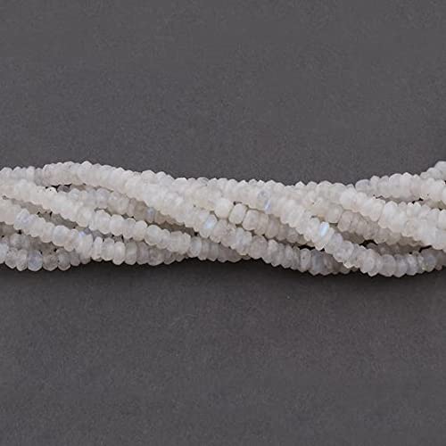 Faceted rondelle beads en pierre naturelle pour réparer et personnaliser vos colliers