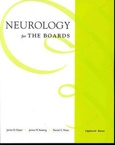 Neurology for the Boards 0781717221 Book Cover