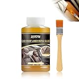 ROFPM 100ml Car Headliner Adhesive, Auto Headliner Glue, Car Roof Fabric Adhesive, Upholstery Glue for Cars Roof Liner Quick Repair