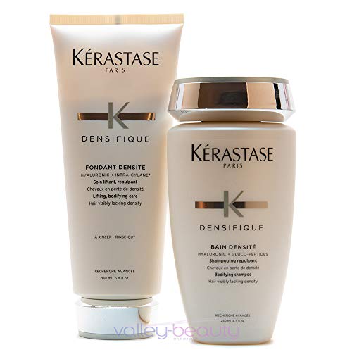 Kerastase Densifique Bain Densite 8.5 oz. and Fondant Densite 6.8 oz