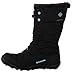 Columbia Girl's Youth Minx™ MID II Waterproof Omni-Heat™ Boot, Black, Iceberg, 1 M US Little Kid