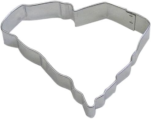 State of South Carolina Tin Cookie Cutter 3.5"