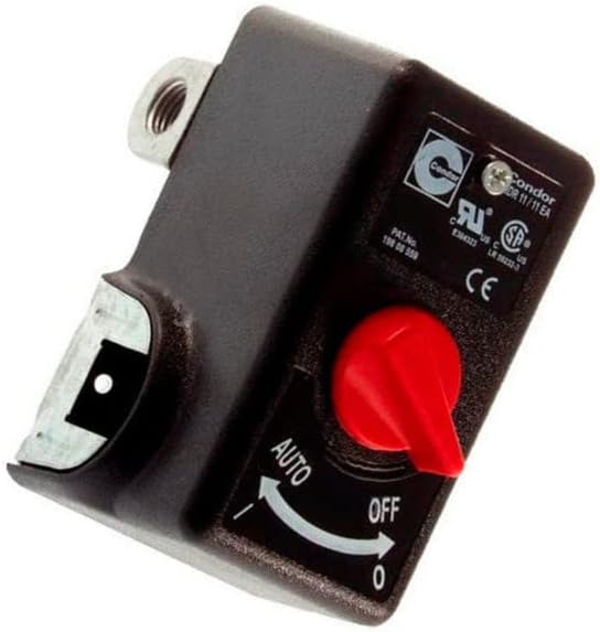 (GB) New AB-9063158 / A21107 Air Compressor Pressure Switch Compatible with Dewalt + full model list in the description