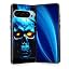 Flame Eye Blue Skull-6-429
