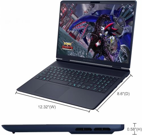 Image of 2026 NewDell Alien.Ware 16X Aurora Gaming AI Laptop, 16 inch WQXGA 240Hz (100% DCI-P3), Core 24-core Ultra 9 275HX 64GB RAM 8TB SSD, GeForce RTX 5070 8GB, Thunderbolt4 Backlit (1 Zone) Keyboard Win 11