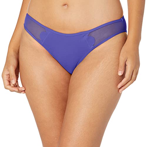 Image of Seafolly Women's Petal Edge Hipster Bikini Bottoms Not Applicable, Blue (Reflex Blue Reflex Blue), 16