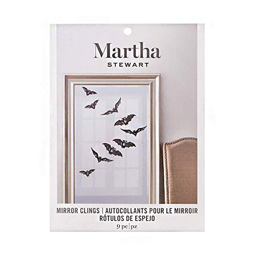 Martha Stewart Bat Mirror Easy to Use Clings