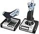 Joystick Logitech G Saitek X52 Flight Control System mit Schubregler