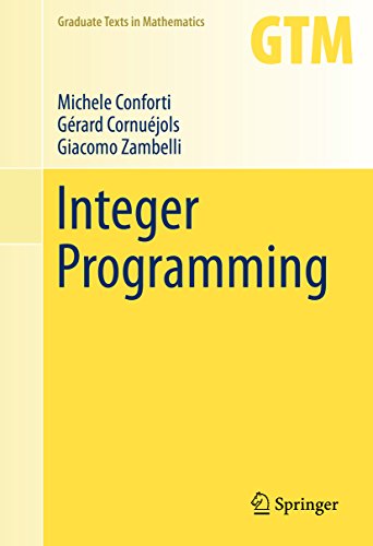 Integer Programming (Graduate Texts in Mathematics Book 271) 2014 ...