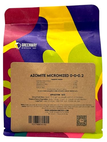 Greenway Biotech Azomite Rock Dust Organic Fertilizer (1 lb)