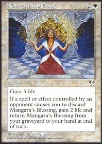 Magic The Gathering - Mangara's Blessing - Mirage