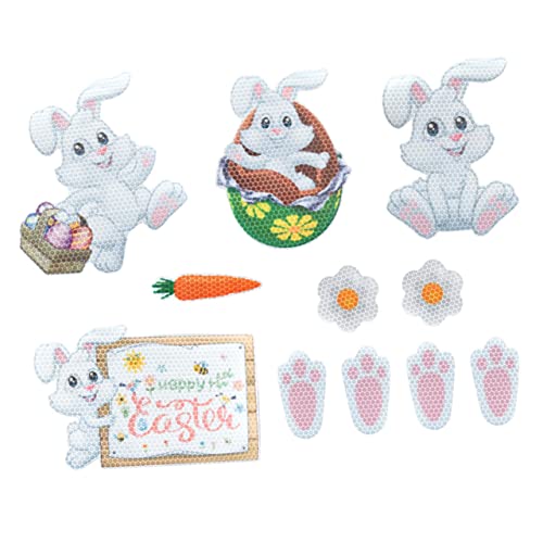 Adhesivos Magnéticos Reflectantes De Pascua TOPBATHY Decoración sin Residuos para Coche