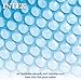 INTEX 28013E Solar Pool Cover: for 15ft Round Easy Set and Metal Frame Pools – Insulates Pool Water – Reduces Water Evaporation – Keeps Debris Out – Reduces Chemical Consumption
