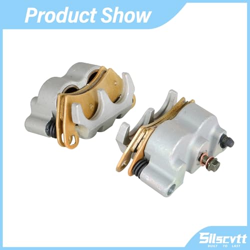 Silscvtt Front Left and Right Brake Calipers with Pads Replacement for Polaris Ranger 500 570 800 900 1000 Crew XP 1911283 1911284 1912255 1912256 1912134 1912135 by Silscvtt - Used condition - Image 5