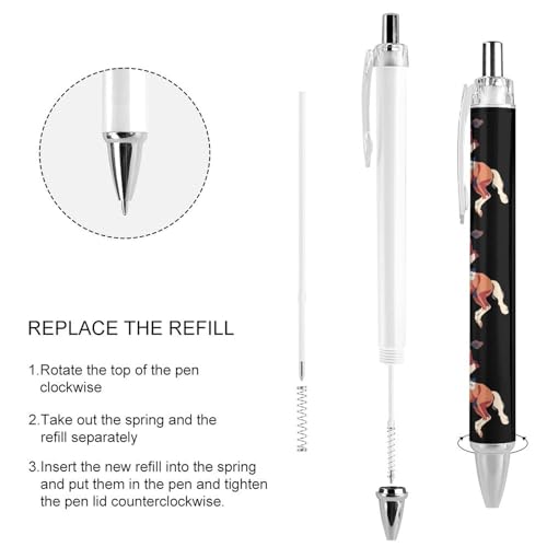 Bolígrafo retráctil con agarre suave de 0,5 mm 4