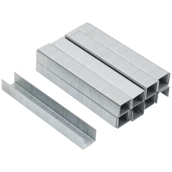 HomeZone 1500 Piece Staple Gun Staples Assorted Pack – 6mm, 8mm & 10mm Heavy Duty Staples for Staple Guns – DIY, Upholstery, Craft & Repair Use