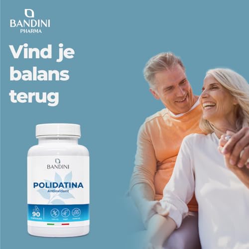Bandini® Pure Polydatin 100 mg - 90 vegetarische capsules - Japanse duizendknoop extract (Polygonum Cuspidatum) – Sterk natuurlijk antioxidant voor gezond ouder worden - Zeer geconcentreerd, Vegan - Afbeelding 3