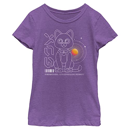 Image of Pixar Lightyear SOX Girls Short Sleeve Tee Shirt Purple Berry