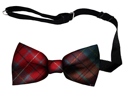 Noeud papillon homme laine British Columbia Tartan réglable Écosse