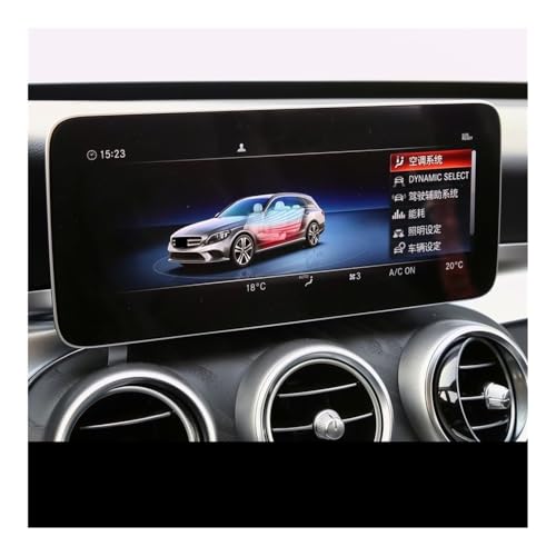 Protection écran Mercedes Classe C W205 verre trempé navigation 2019
